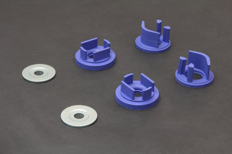 Hardrace Rear Diff Mount Bushes Inserts, 6pc Set - Impreza 07-14, Legacy 09-14, Forester 08-13
