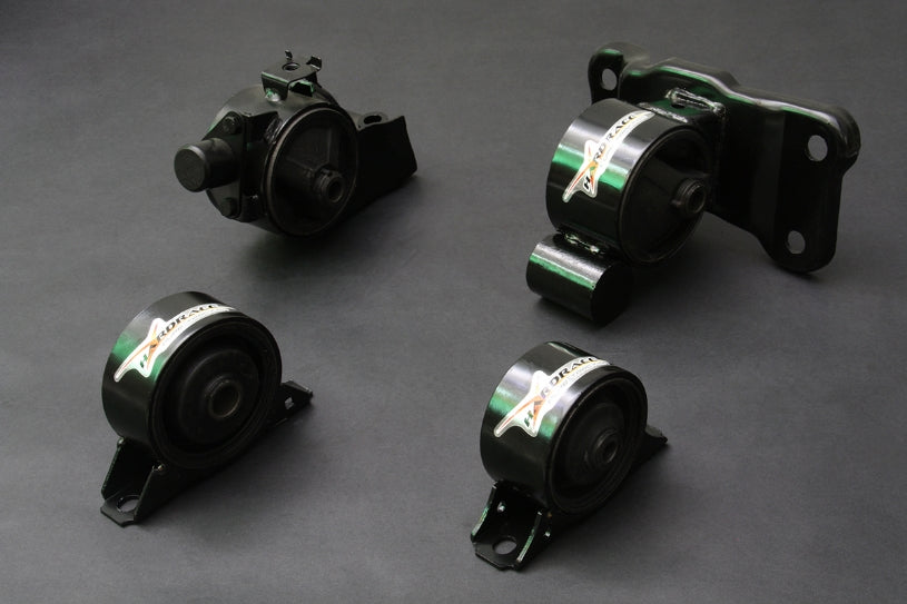 Hardrace Hardened Engine Mounts, 4pc Set - Lancer Virage 1.8 MT 97-00