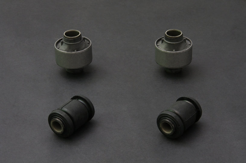 Hardrace Hardened Rubber Front Lower Arm Bushes, 4pc Set - Corolla AE110