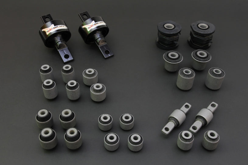 Hardrace Hardened Rubber Complete Arm Bushes, 26pc Set - Civic EK USDM