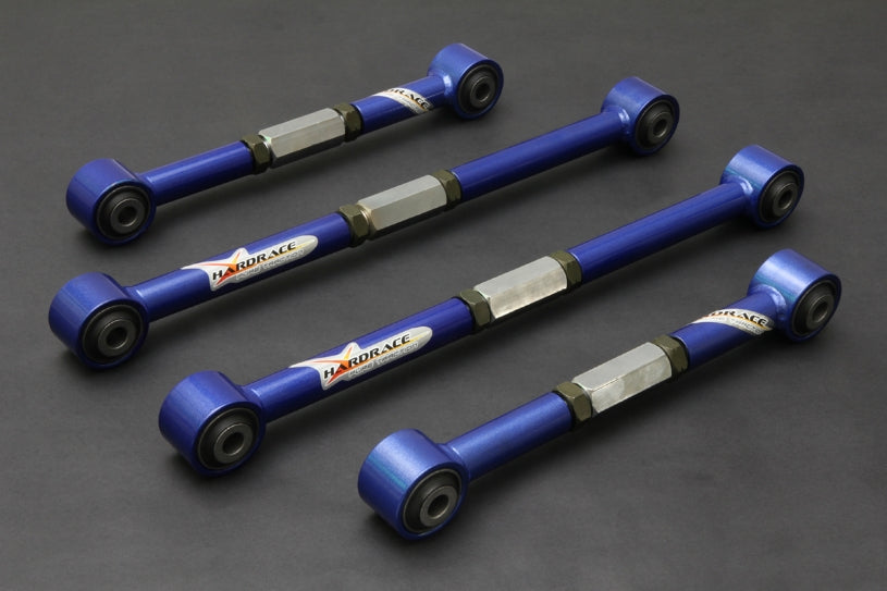Hardrace Rear Lateral Arms, Hardened Rubber Bushes, 4pc Set - Accord 90-97