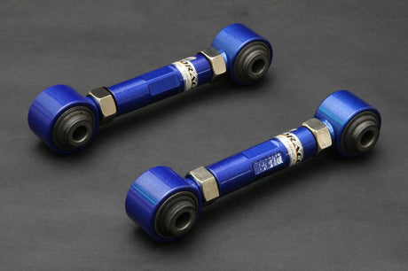 Hardrace Adjustable Rear Toe Control Arms, Hardened Rubber Bushes - Lancer Fortis 01-05