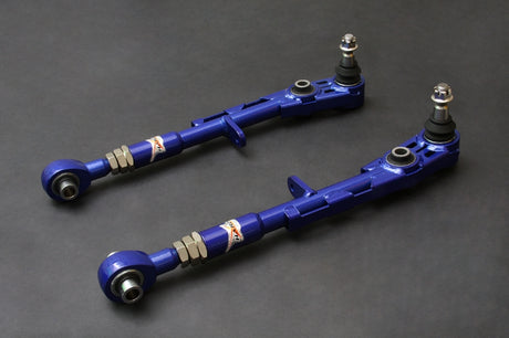 Hardrace Adjustable Rear Lower Camber Arms, Spherical Bearings - SC300 SC400 91-00