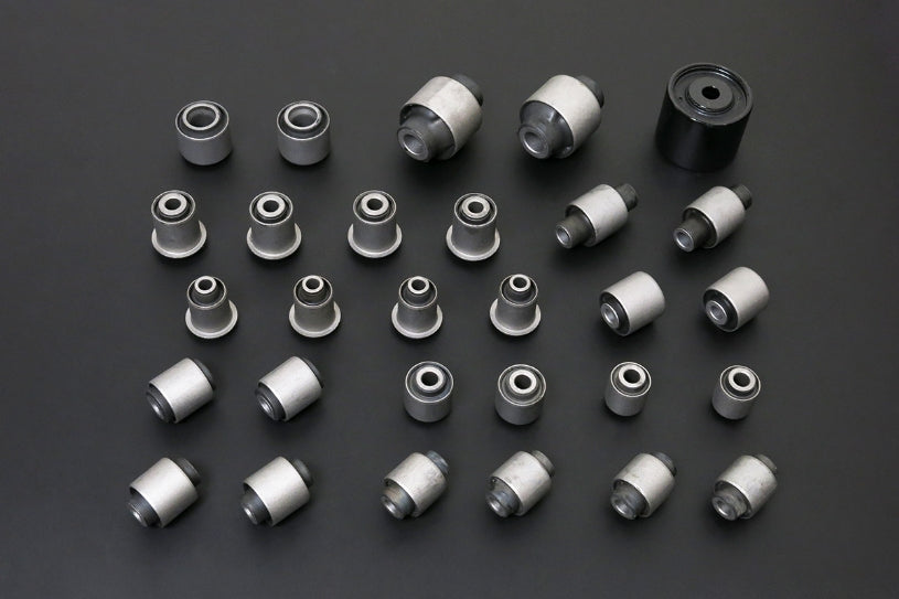 Hardrace Hardened Rubber Complete Bushes, 29pc Set - 350Z Z33, Infiniti G35