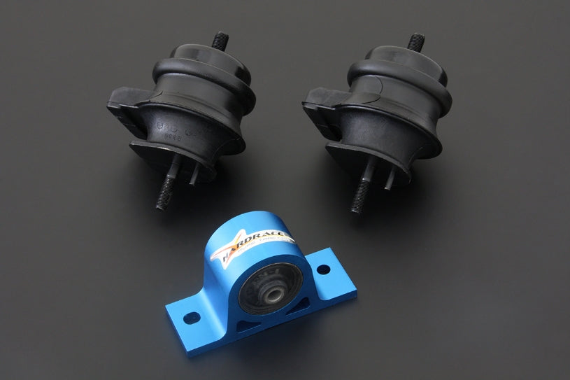 Hardrace Race Series Hardened Engine And Transmission Mounts, 3pc Set - 350Z Z33, Infiniti G35