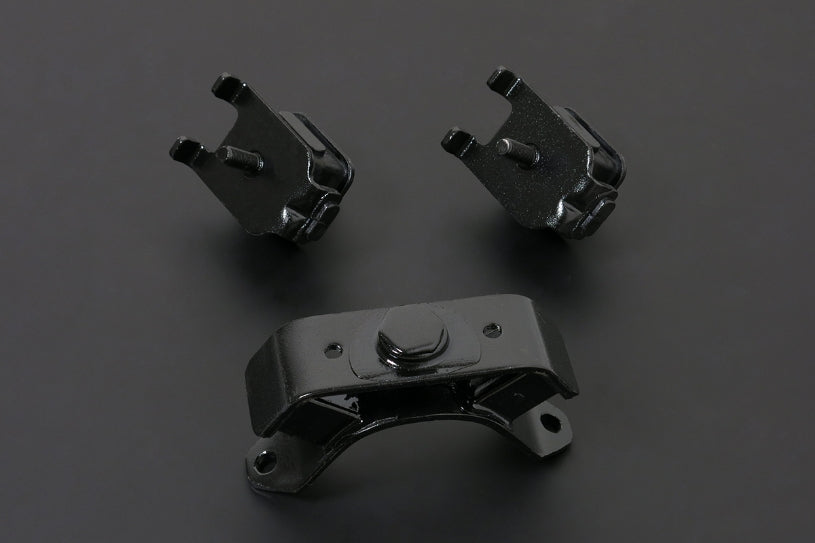 Hardrace Hardened Engine Mounts, 3pc Set - Corolla AE86