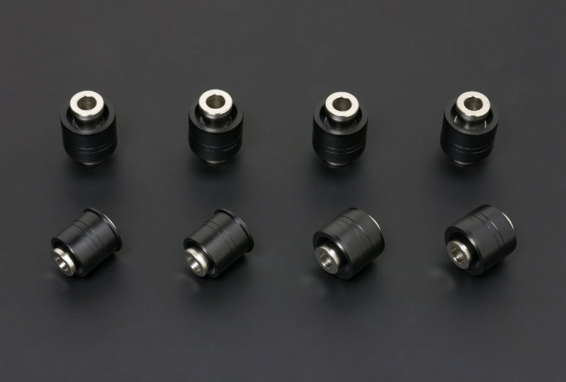 Hardrace Spherical Bearings Rear Knuckle Bushes, 8pc Set - GT-R R35, 350Z Z33 / Z34, Infiniti G37