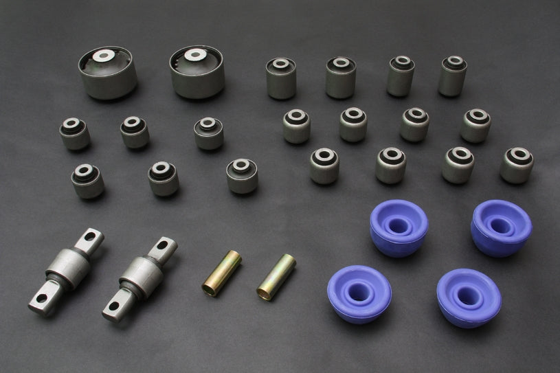 Hardrace Hardened Rubber Complete Bushes, 28pc Set - Accord 94-97