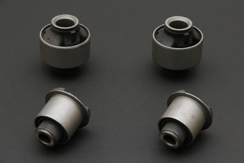 Hardrace Front Lower Arm And Hardened Rubber Tension Rod Bushes, 4pc Set - IS200 IS300, JZX90 / JZX100
