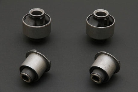 Hardrace Front Lower Arm And Hardened Rubber Tension Rod Bushes, 4pc Set - IS200 IS300, JZX90 / JZX100