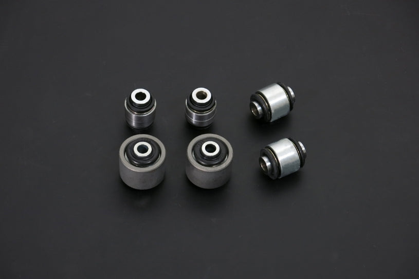 Hardrace Spherical Bearings Rear Lower Arm Bushes Aluminium Body, 6pc Set - Evo 4-9 96-07