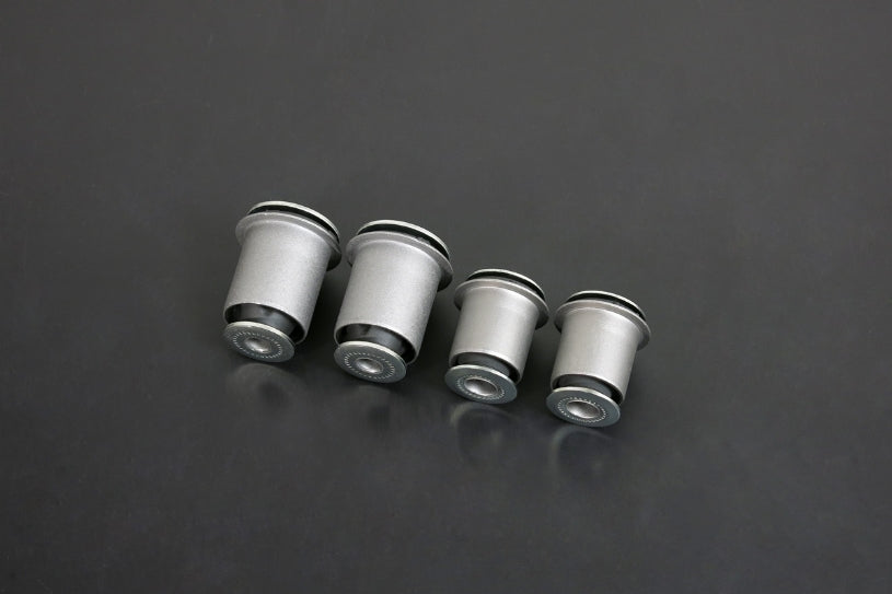 Hardrace Front Lower Arm Bushes Hardened Rubber, 4pc Set - Tacoma 05-11, 2WD Prerunner Model 4WD 4Runner 03-09