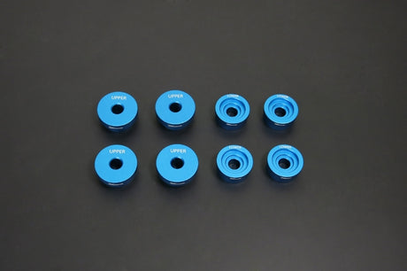 Hardrace Solid Aluminium Subframe Bushes, 4pc Set - 200SX S13 / S14, Silvia S15, Skyline R32 / R33 / R34