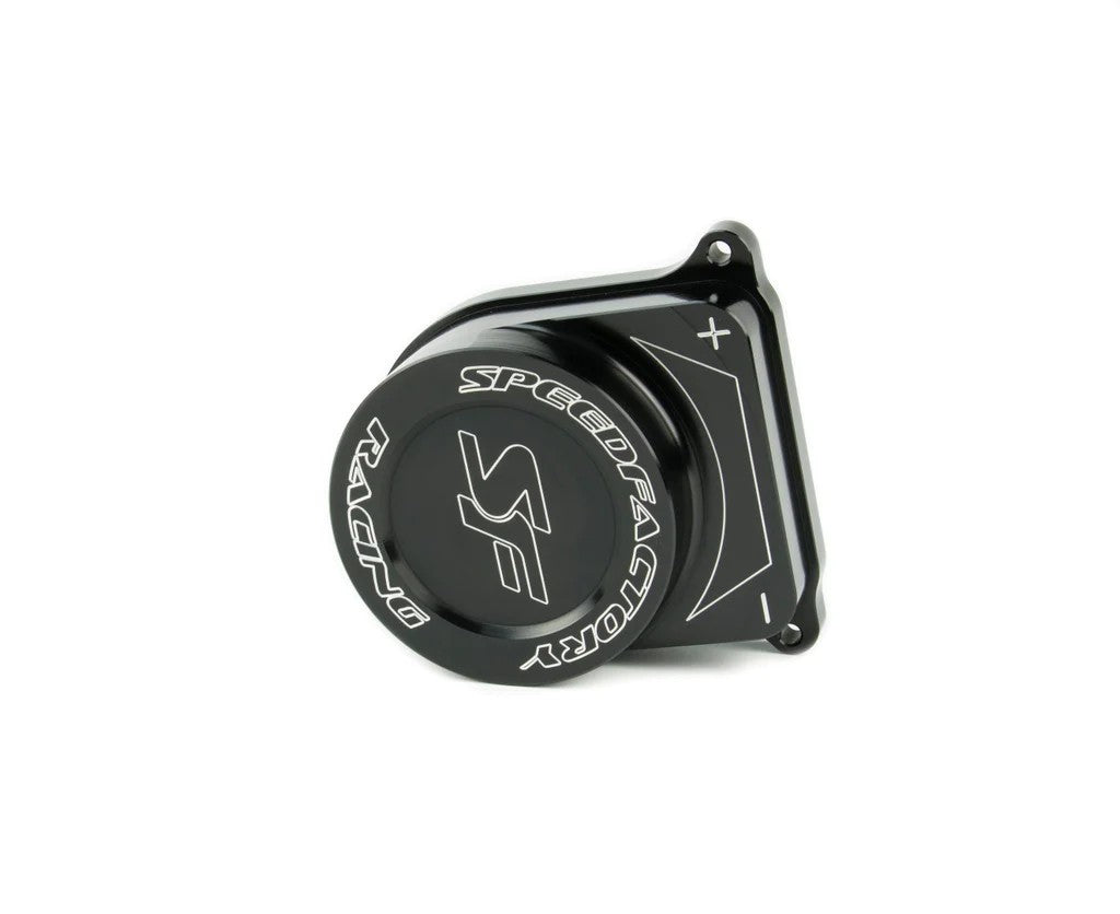 Tapa de distribuidor de SpeedFactory Racing Block Off Billet B16 negra
