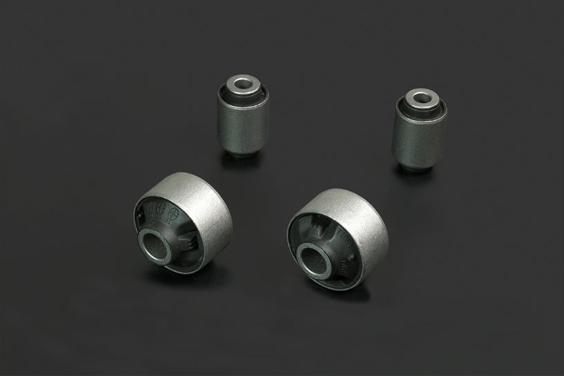 Hardrace Front Lower Arm Bushes Street Version Hardened Rubber, 4pc Set - Impreza 07+, Toyota 86 12+, BRZ 12+
