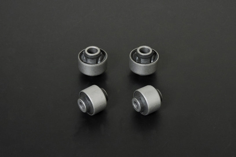 Hardrace Front Lower Arm Bushes Hardened Rubber, 4pc Set - Micra K13, Sunny N17