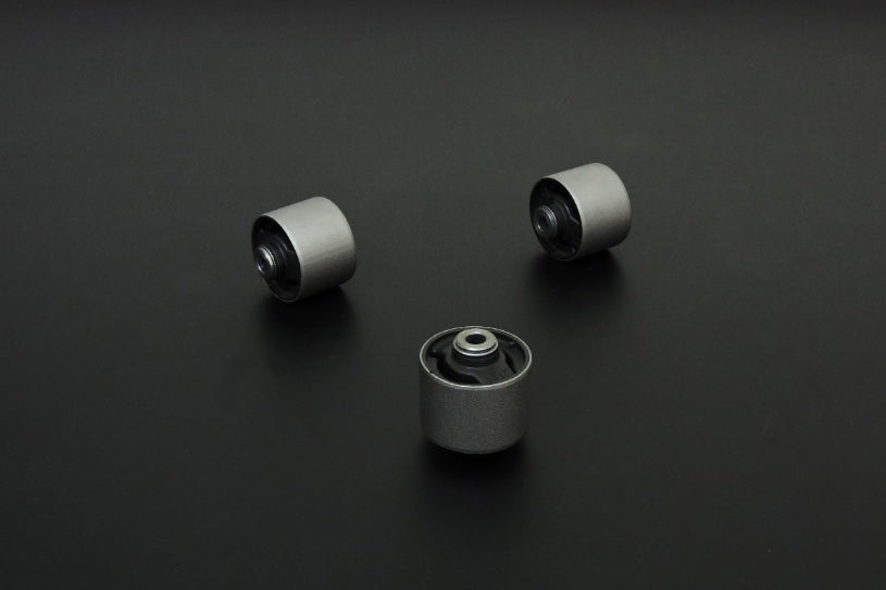Hardrace Front Diff Front Rear Mount Bushes Hardened Rubber, 3pc Set - Daihatsu Terios 06, Rush 06+
