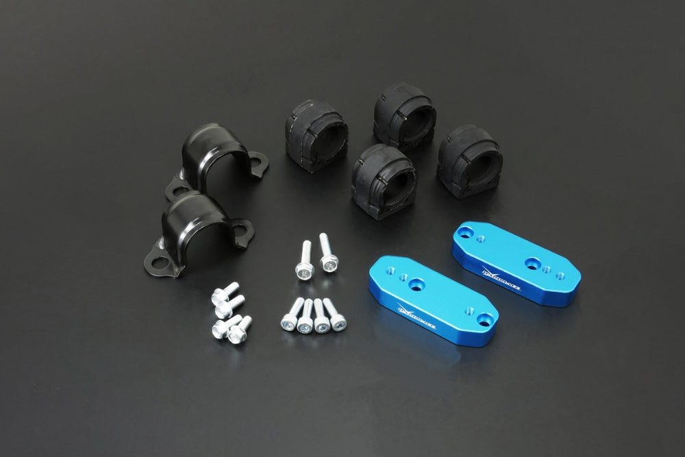 Hardrace Front Sway Bar Relocation Kit, 8pc Set - Jimny 18+, For 3 Inches Lift Incl Stabiliser Bushes Brackets