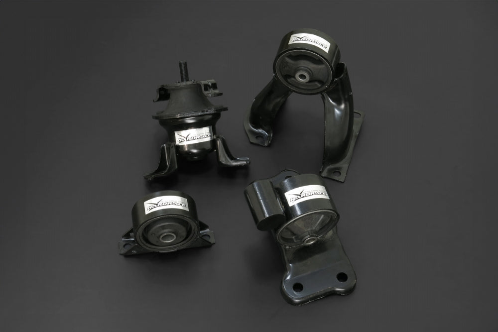 Hardrace Engine Mount, 4pc Set - Lancer 01-07 MT 2.0 DOHC 2.4