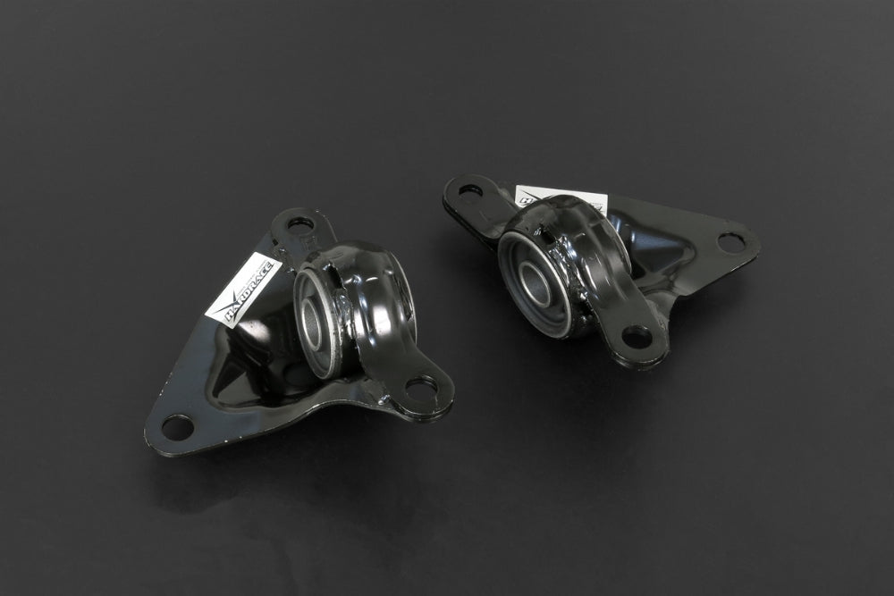 Hardrace Front Lower Arm Bushes Rear Hardened Rubber 08-13 - Jazz Fit GE