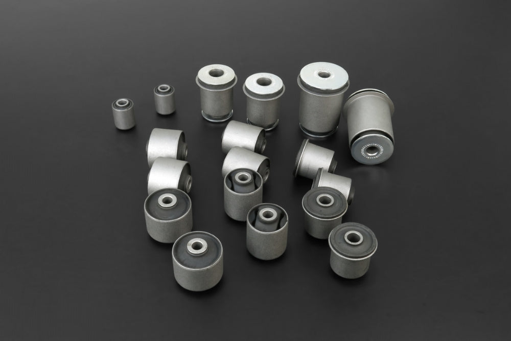 Hardrace Arm Bushes Complete Hardened Rubber, 18pc Set - Land Cruiser J200