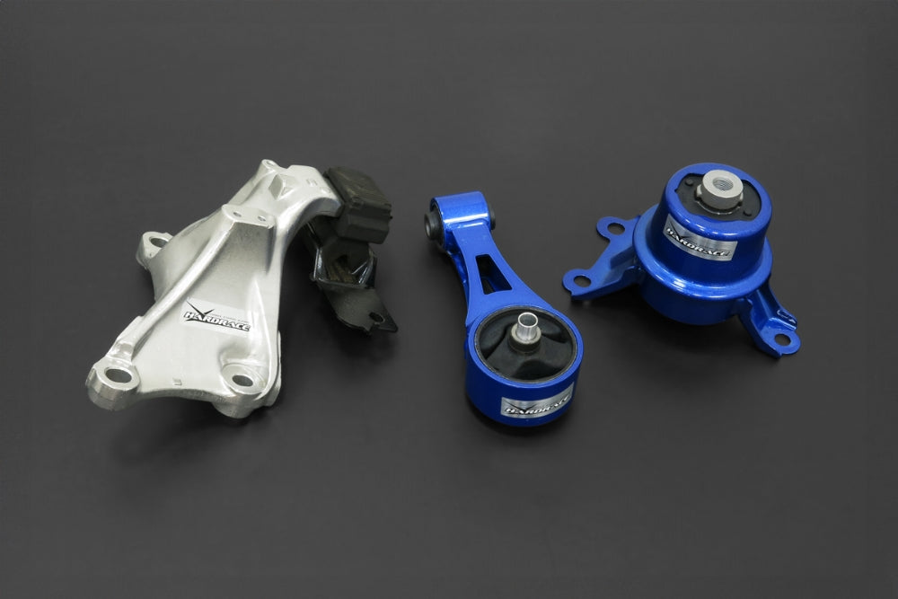 Hardrace Race Hardened Engine Mount, 3pc Set - Fit GK