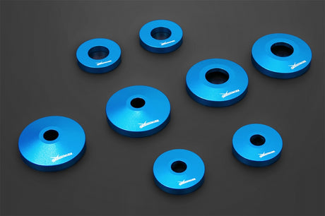 Hardrace Rigid Diff Mount Collar, 8pc Set - S2000 AP1 / AP2