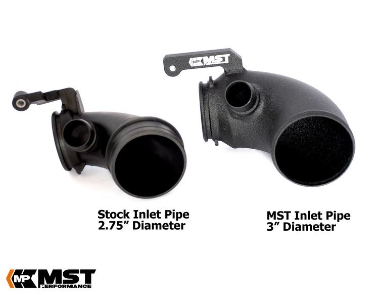 MST Performance Silicone Intake Hose & Turbo Inlet Elbow - 2.0 TSI EA888 MQB VAG