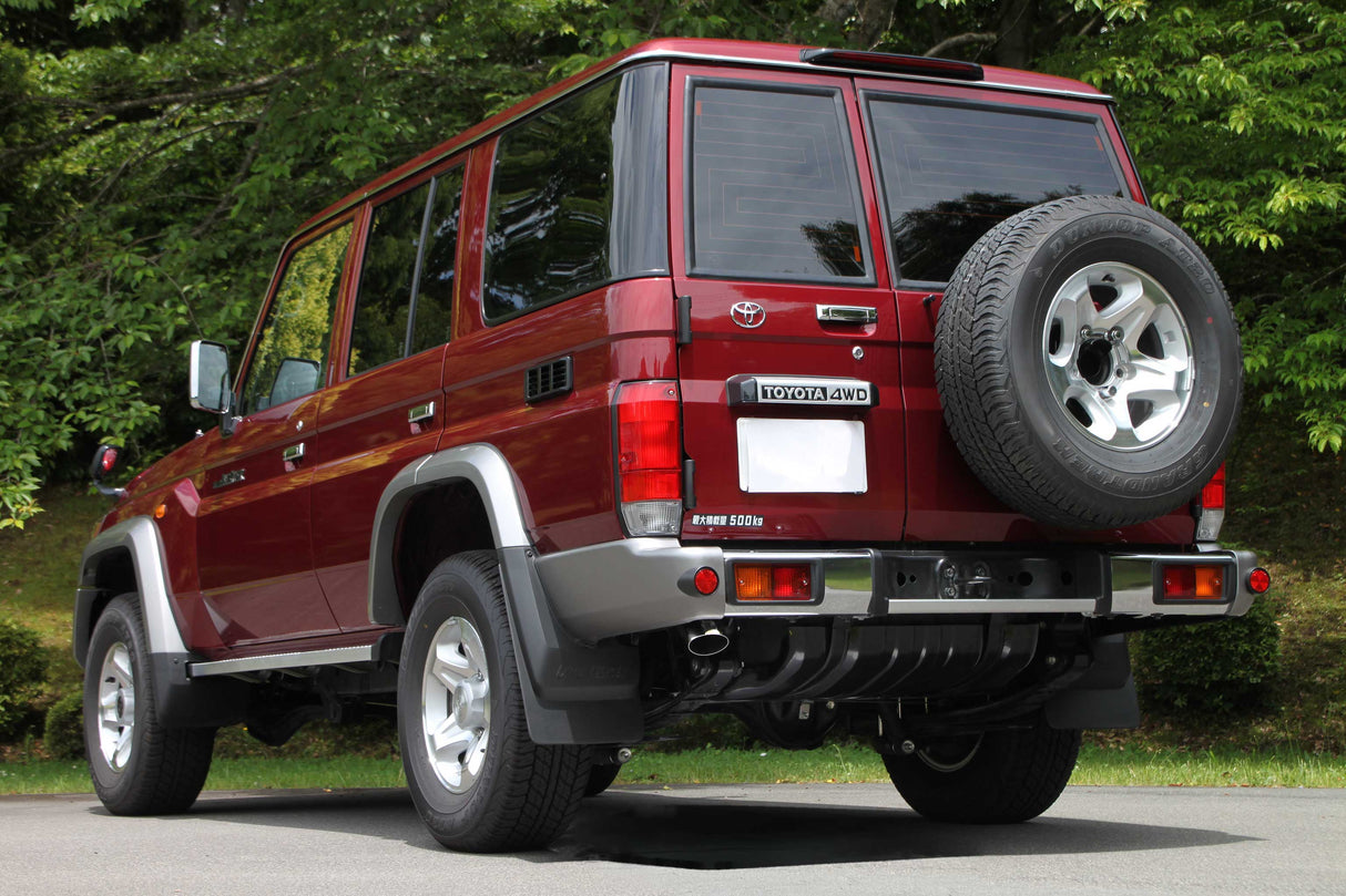 Fujitsubo A-R Exhaust - Toyota Land Cruser 70 Van GRJ76K