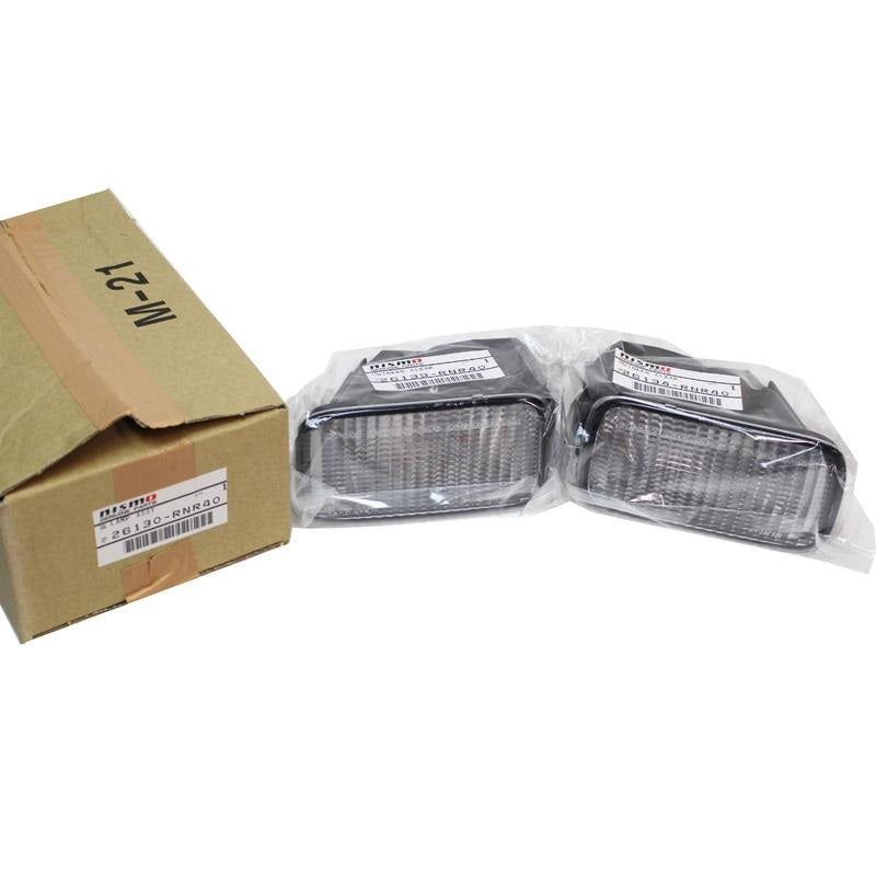 Nismo S-Tune Smoked Front Indicators - Skyline R34
