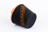 Ramair Foam Jet Stream Large Cone Air Filter 70mm (2.75inch) OD Orange