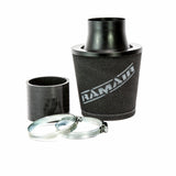 Ramair Ramair Foam Jet Stream Small Cone Air Filter 80mm (3.1inch) OD with Silicone Coupling