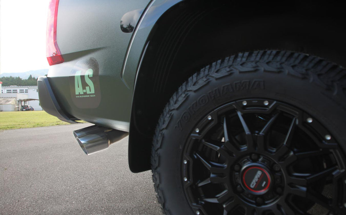 Fujitsubo A-S Exhaust - Mitsubishi Triton LC2T