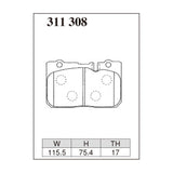 Dixcel Z Type Brake Pads - Front - Celsior UCF20/21
