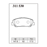 Dixcel ES Type Brake Pads - Front - ESTIMA ACR50/55 GSR50/55