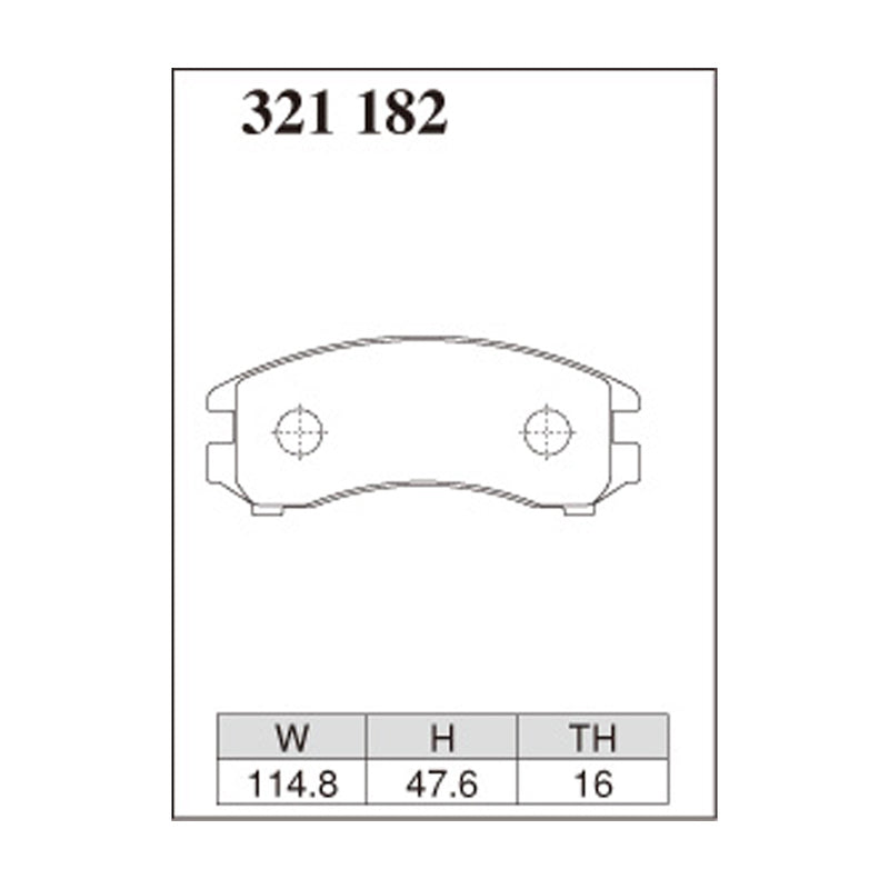 Dixcel Z Type Brake Pads - Front - S13 (CA18), PS13 (non-turbo)