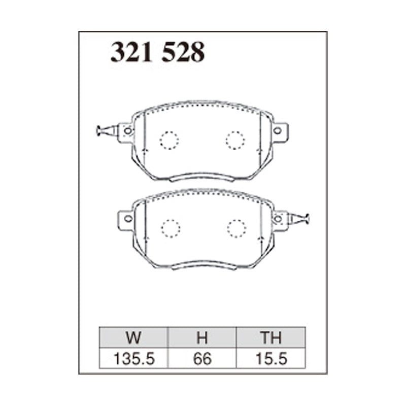 Dixcel ES Type Brake Pads - Front - MURANO M50