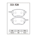 Dixcel ES Type Brake Pads - Front - MURANO M50