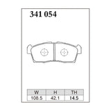 Dixcel ES Type Brake Pads - Front - MITSUBISHI II
