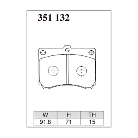 Dixcel Z Type Brake Pads - Front - BG5/8PE