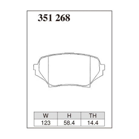 Dixcel Z Type Brake Pads - Front - Roadster NC05-