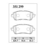 Dixcel S Type Brake Pads - Front - S 351 299