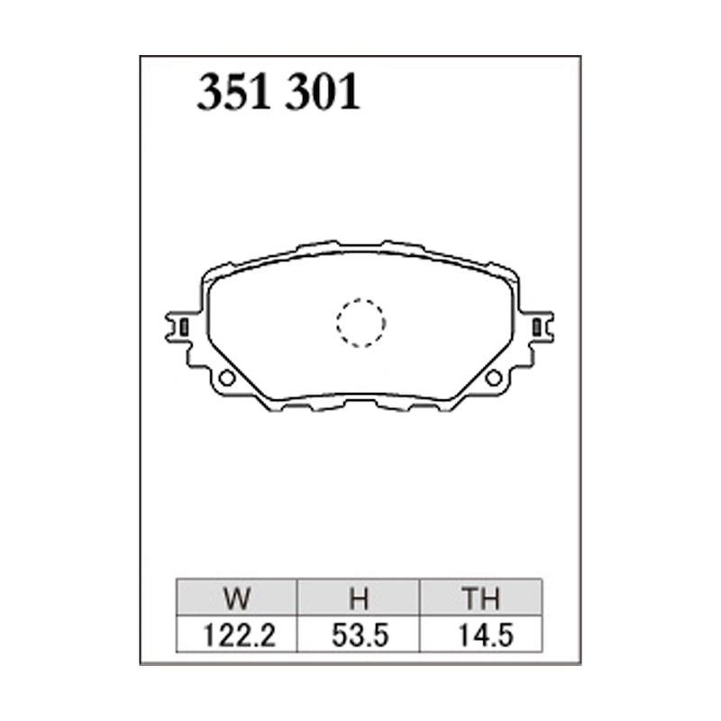 Dixcel Z Type Brake Pads - Front - ND5RC