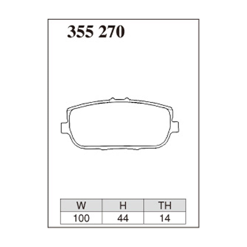 Dixcel ES Type Brake Pads - Rear - Roadster NC05-