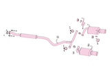 Fujitsubo A-R Exhaust - Subaru Legacy Touring Wagon 2.5 NA BRM