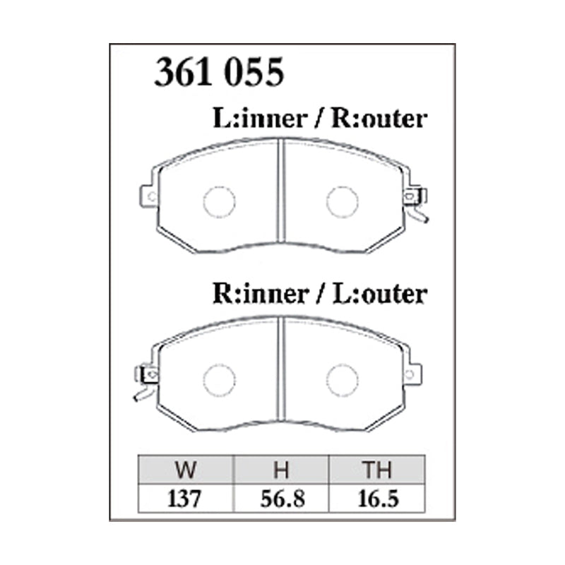 Dixcel ES Type Brake Pads - Front - GR86