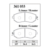 Dixcel ES Type Brake Pads - Front - GR86