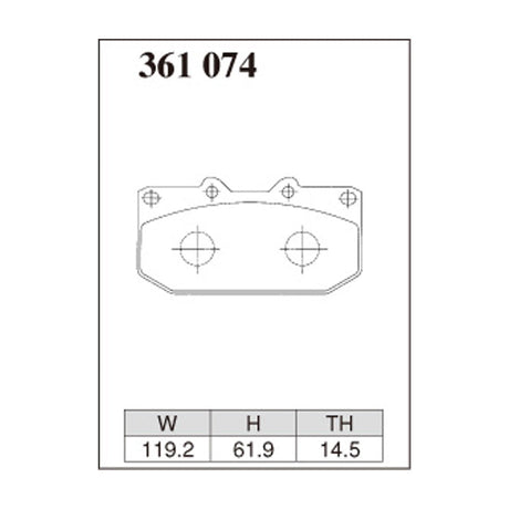 Dixcel ES Type Brake Pads - Front - GC8 (D-G) 22B S201 GDB (Tarmac) GGA SF5