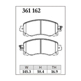 Dixcel Z Type Brake Pads - Front - IMPREZA GK2/3 GT2/3/6/7