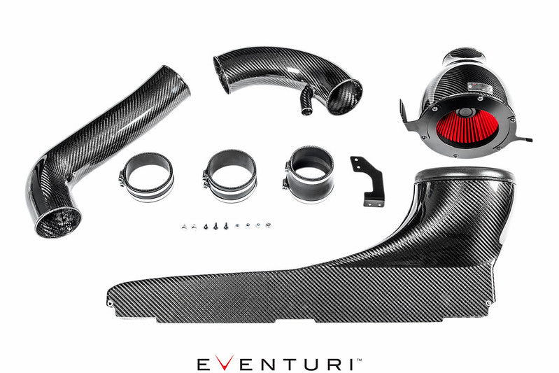 Eventuri Audi 8V RS3 LHD Full Black Carbon Intake Gen 1